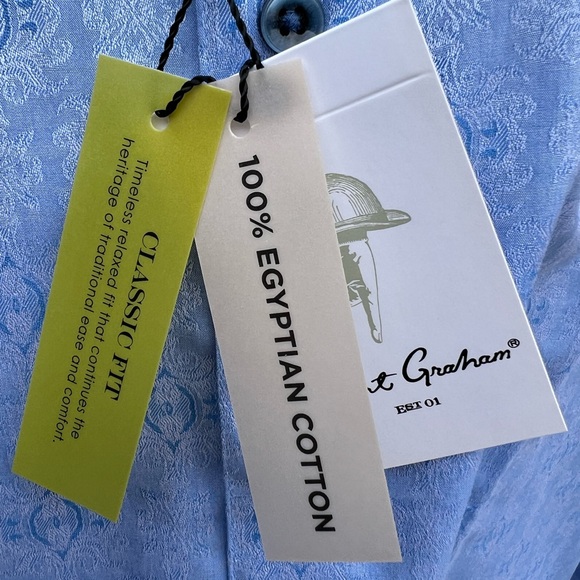 Men’s Robert Graham Dress Shirt NWT - Picture 6 of 10